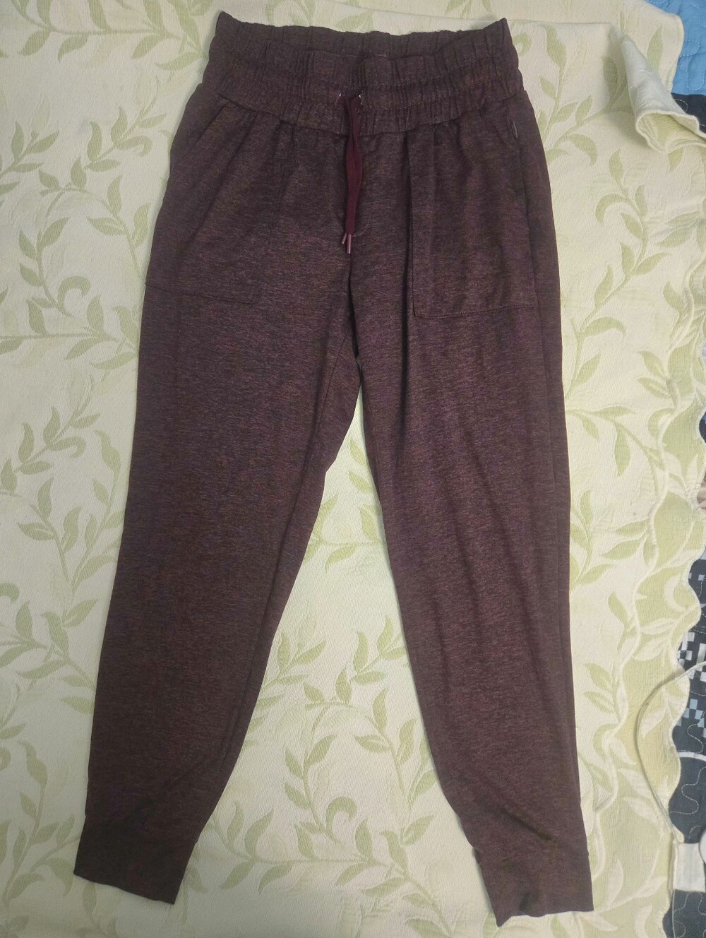 Mondetta Women's Maroon Jogger Pants  Size S